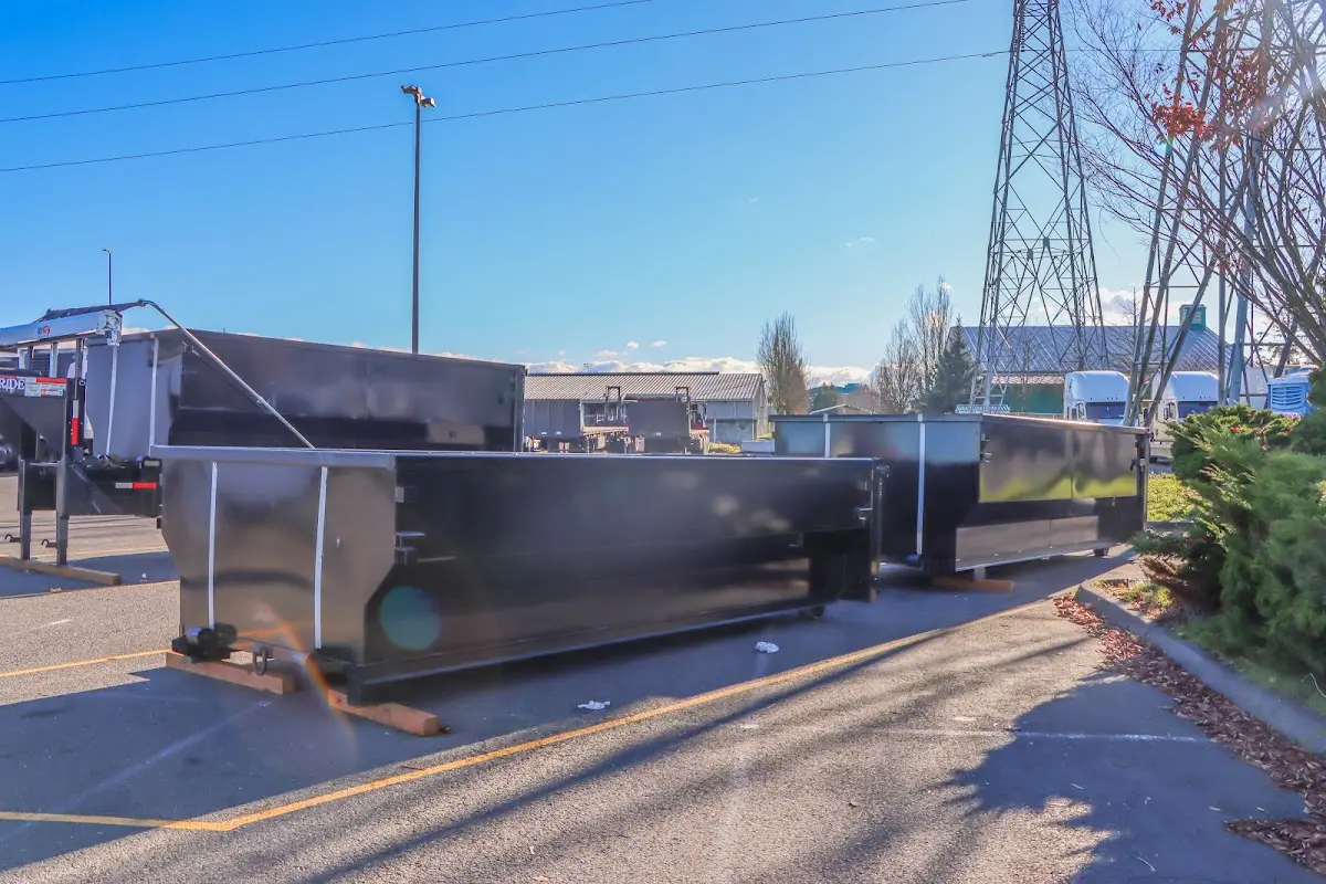 Professional dumpster rental and junk removal service in Weymouth Town